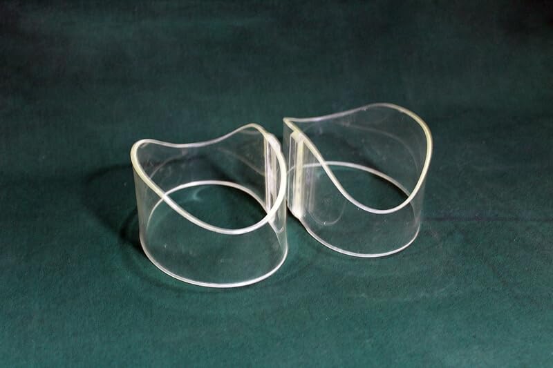 Image of Janu Basti Therapy Module - 2 Pcs (1 Pair) | Transparent Acrylic, Standard Size Ayurvedic Panchkarma Instrument for Knee Therapy