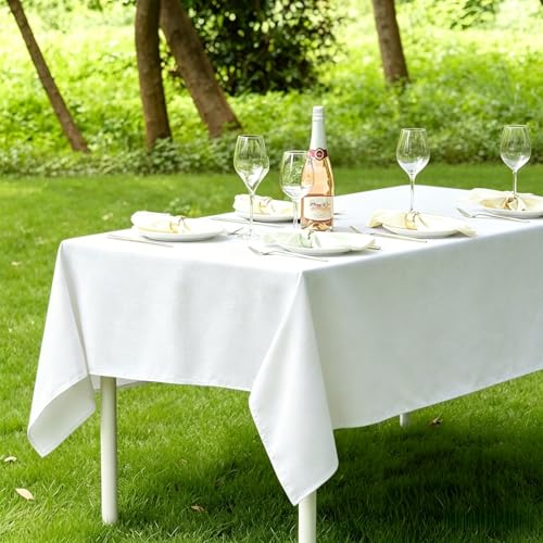 �e�[�u���N���X 110 x 215 cm �h���h������~�ϋv���l���ƒ�p�������e�[�u���J�o��i���k��������ȒP�H��p�B��c�W����C�x���g�Z�����j�A�E�g�h�A, �z���C�g