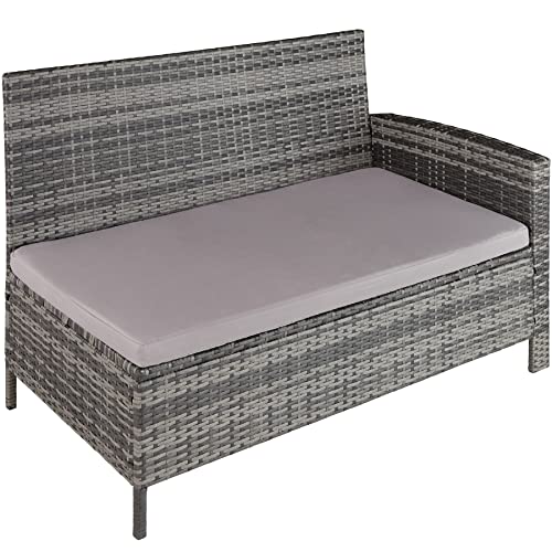 tectake-800824-Conjunto-de-ratan-Sofa-de-Esquina-para-jardin-Mueble-de-Exterior-para-terraza-con-Mesa-y-Cojines-Gris-Gris-Claro