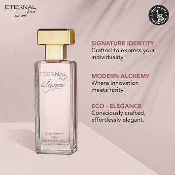 Eternal Love Elegance Bundle - Long Lasting Eau de Parfum Spray - Summer Scent - 3.4oz