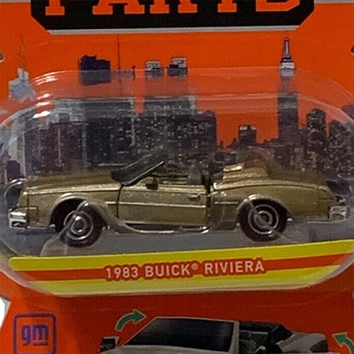 Vehículo Coleccionable Matchbox 1983 Buick Riviera Dorado miniatura 2