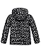 Wantdo Girl's Lightweight Winter Coat Padded Puffer Jacket Waterproof Bubble Coat Hooded