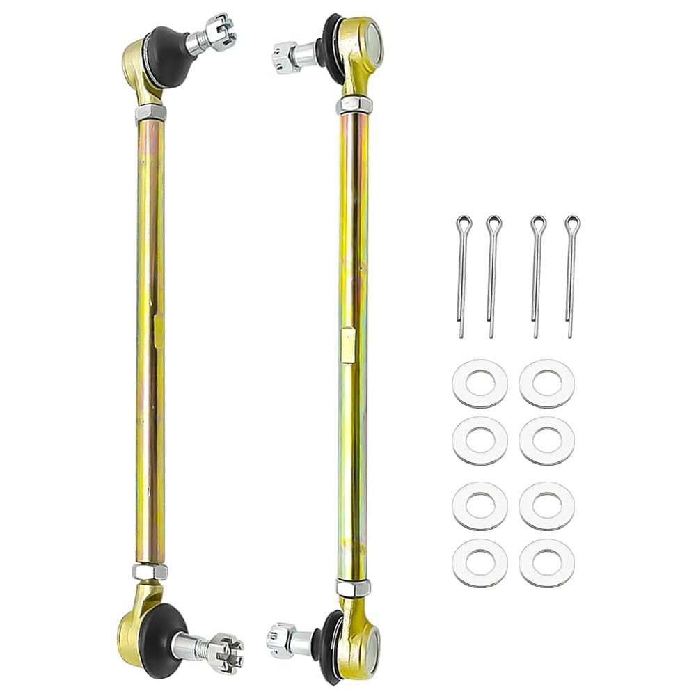 Kit de terminales de dirección Compatible para Yama-ha Raptor 350 YFM350 2004-2013 Warrior 350 YFM350X 1987-2004