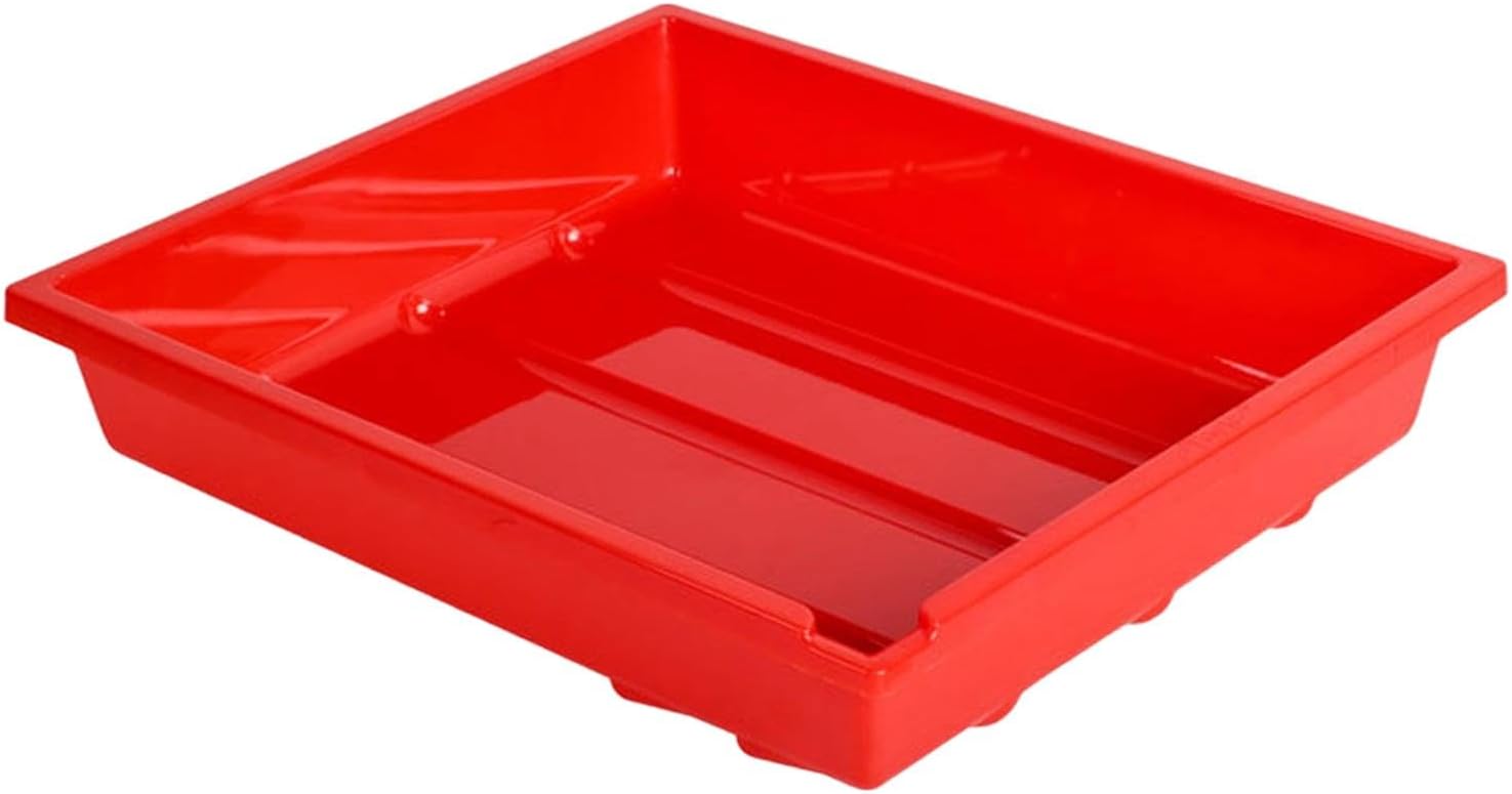 Darkroom Film Developing Tray Large Format Processing Tray Multifunctional Sturdy for Film and Paper Anti Leak 36x31cm, 3Pcs