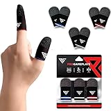 Progameplays Dedales Gamer para Telefono Movil, Alta Sensibilidad, Transpirables, Duraderos, Guantes para Jugar Juegos Móviles (Híbrido Mixto)