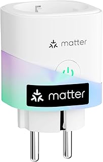 Meross Matter Smart Socket with Energy Monitoring and Measurements Production of Photovoltaic Solar Panels, Alexa Smart So…