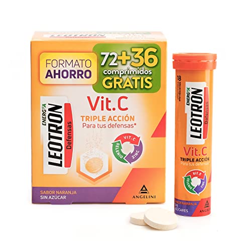 Leotron Defensas - Vitamina C - Formato 72+36 cápsulas