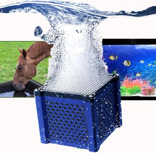 Clever Cube Aktivkohle Pferde, Aktivkohlefilter Würfel Pferd, Aktivkohlefilter Pferdetränke, Wasserfilter Für Wasserreinigung, Pferde-Wassertrog Purifier Cube, Für Teiche, Aquarium, Vorratstank (1)