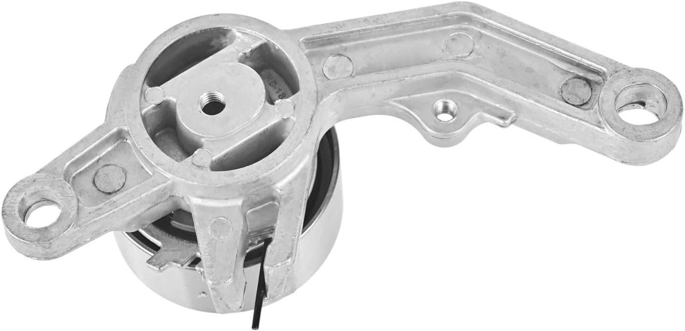 T43131 Automatic Belt Tensioner w/Pully Compatible with 1997-2010 Chrysler, Dodge, Jeep, Plymouth 2.4L L4: Cirrus, PT Cruiser, Sebring, Stratus, Voyager, Caravan, Neon, Liberty, Wrangler