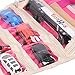 Fold out toy organizer storage bag for girls - Ideal for toys, accessories and collectibles - Also great for arts & crafts, cupcake decorations, make-up, etc.