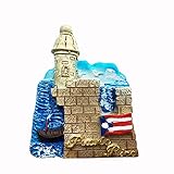 Time Traveler Go Puerto Rico USA Refrigerator Magnet Souvenir Gift 3D Home Kitchen Decoration...