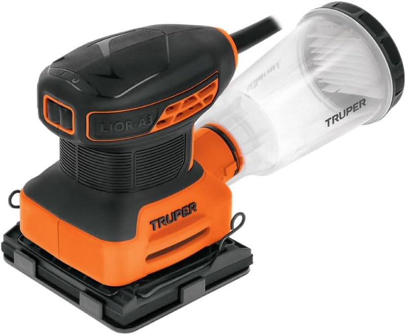 Truper LIOR-1/4A3, Orbital Sander 1/4 Blade 240 W Professional