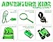 Adventure Kidz Outdoor Exploration Kit, Children’s Binoculars with Case, Flashlight, Compass, Whistle, Magnifying Glass, Backpack. Great Kids Gift Set for Camping, Hiking, STEM and Pretend Play