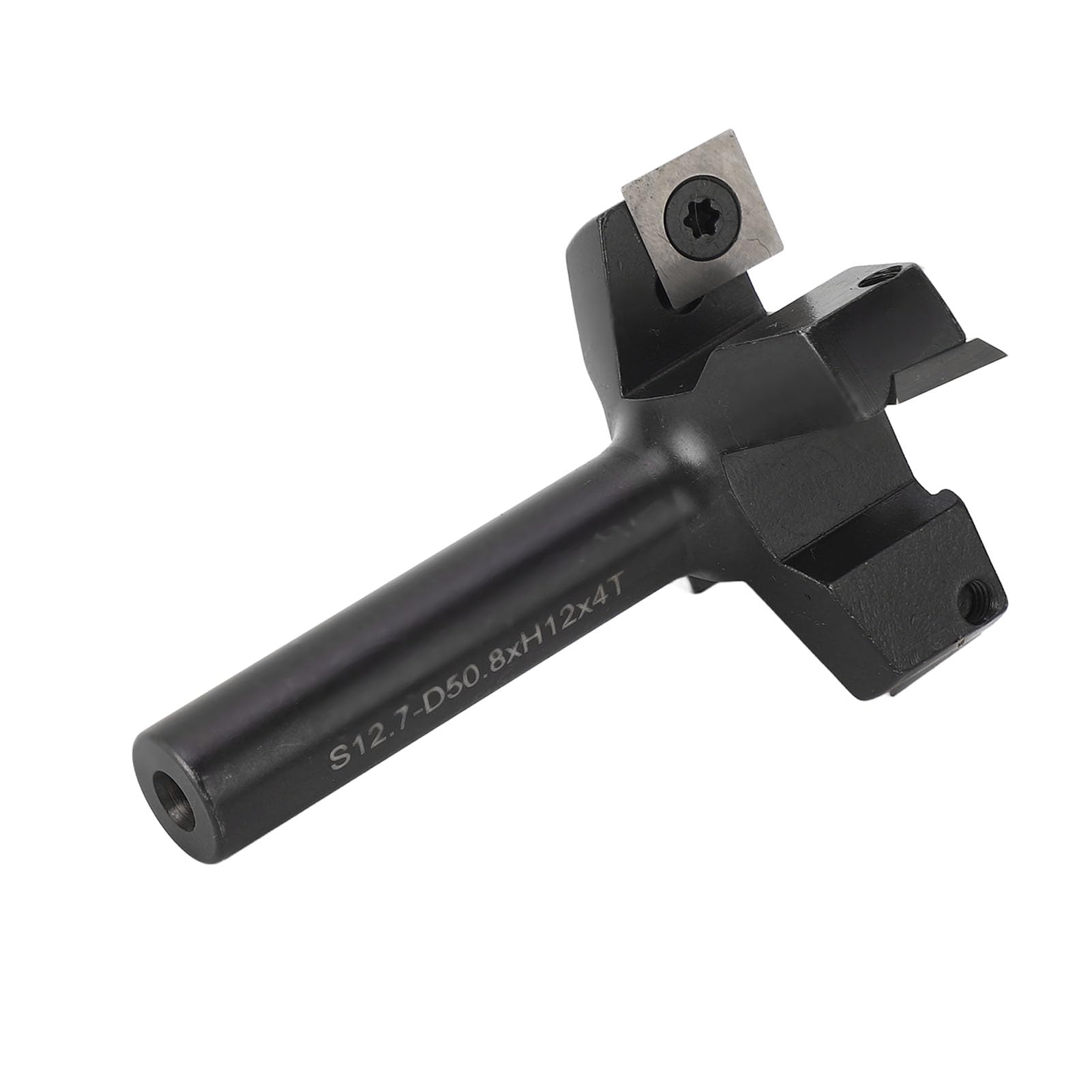 Punta per router da superficie, 4 scanalature, gambo da 1/2 pollice, diametro di taglio 2 pollici; punta per smussatura per lavorazione del legno; fresa piallatrice con lame in