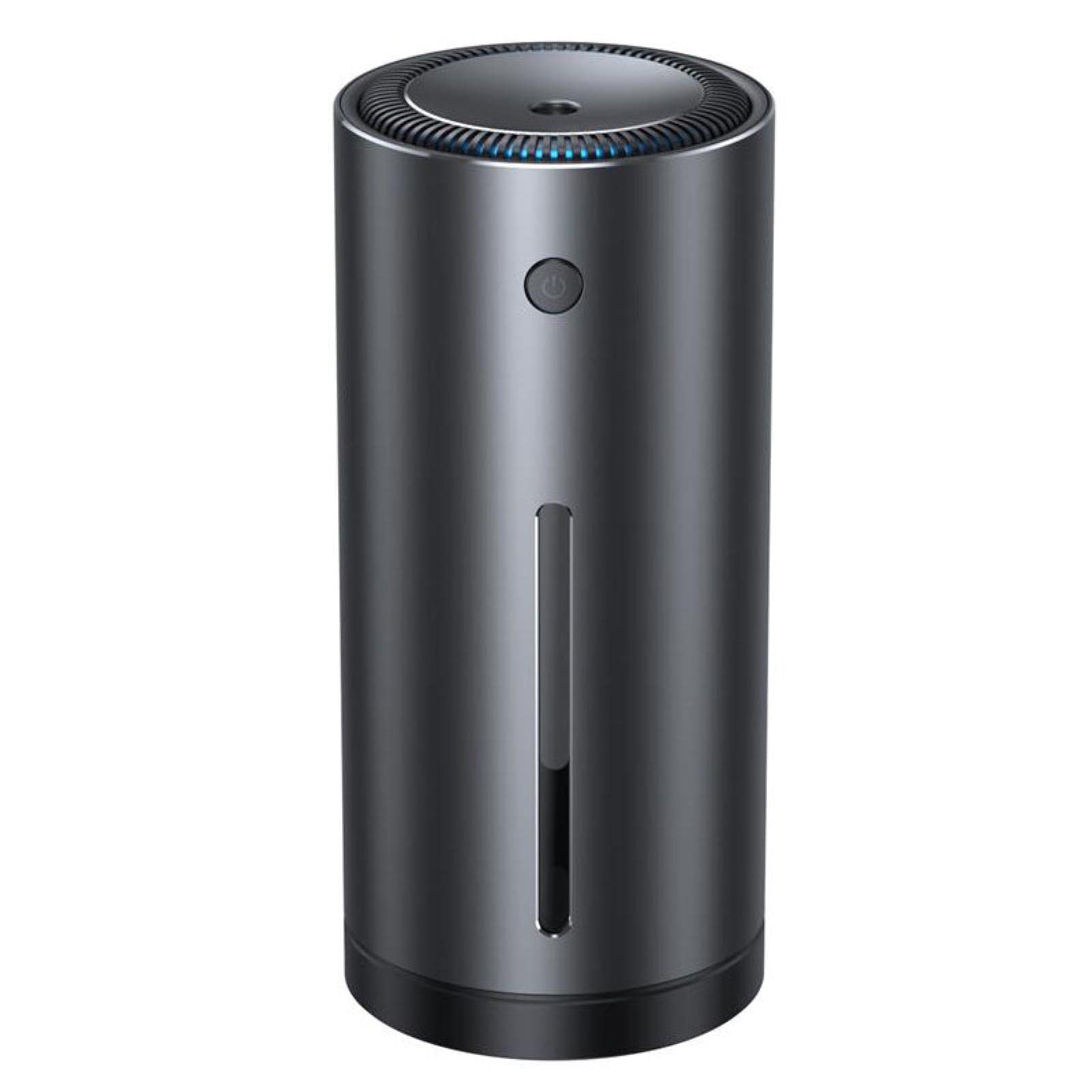 Meowko Black Aluminum Air Humidifier Aroma Essential Oil Diffuser For Home Office Car Air Purifier Nano Spray Mute Clean Air Care