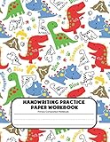 Handwriting Practice Paper Workbook Primary Composition Notebook: Dinosaur Journal Blank Dotted Writing Sheets Notebook For Preschool And Kindergarten ... For Preschoolers) (jurassic world journal)