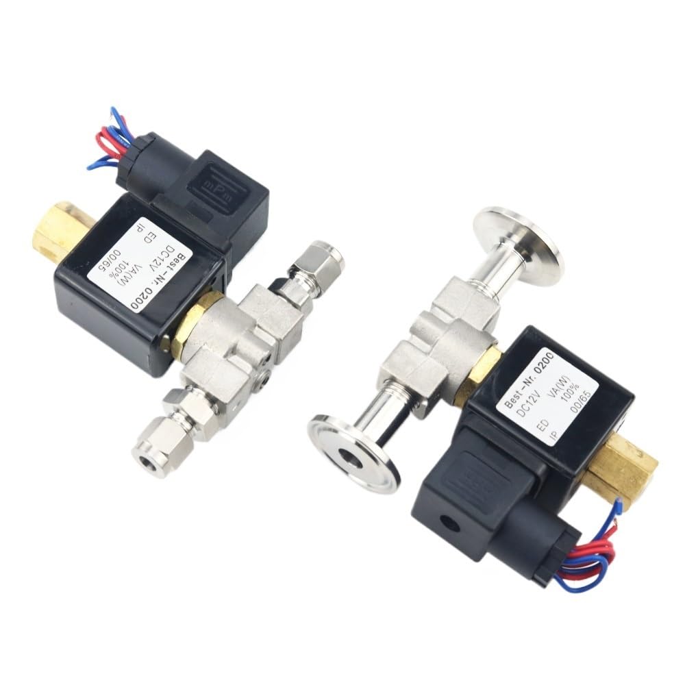 Électrovanne 2 voies normalement ouverte AC 220V avec raccordement K34mm