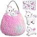 Tacobear Unicorno Peluche Giocattolo con Unicorno Borsa in Peluche Bambina Baby e Mamma Gioco di Ruolo Unicorno Regalo Festa Compleanno Unicorno Giocattolo per Bambina Ragazza 3 4 5 6 7 Anni