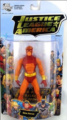DC Comics Justice League of America Series 3 Geo-Force Action Figure