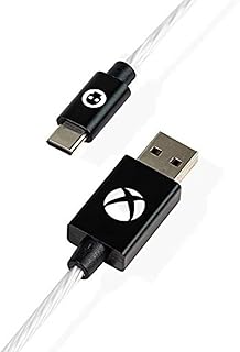 Numskull Official Xbox Series X USB Type-C Cable Green LED Cable 1.5m - Fast Charging Play and Charge Lead - Compatible with Nintendo Switch, Xbox Series S, PS5 Xbox Series X & S