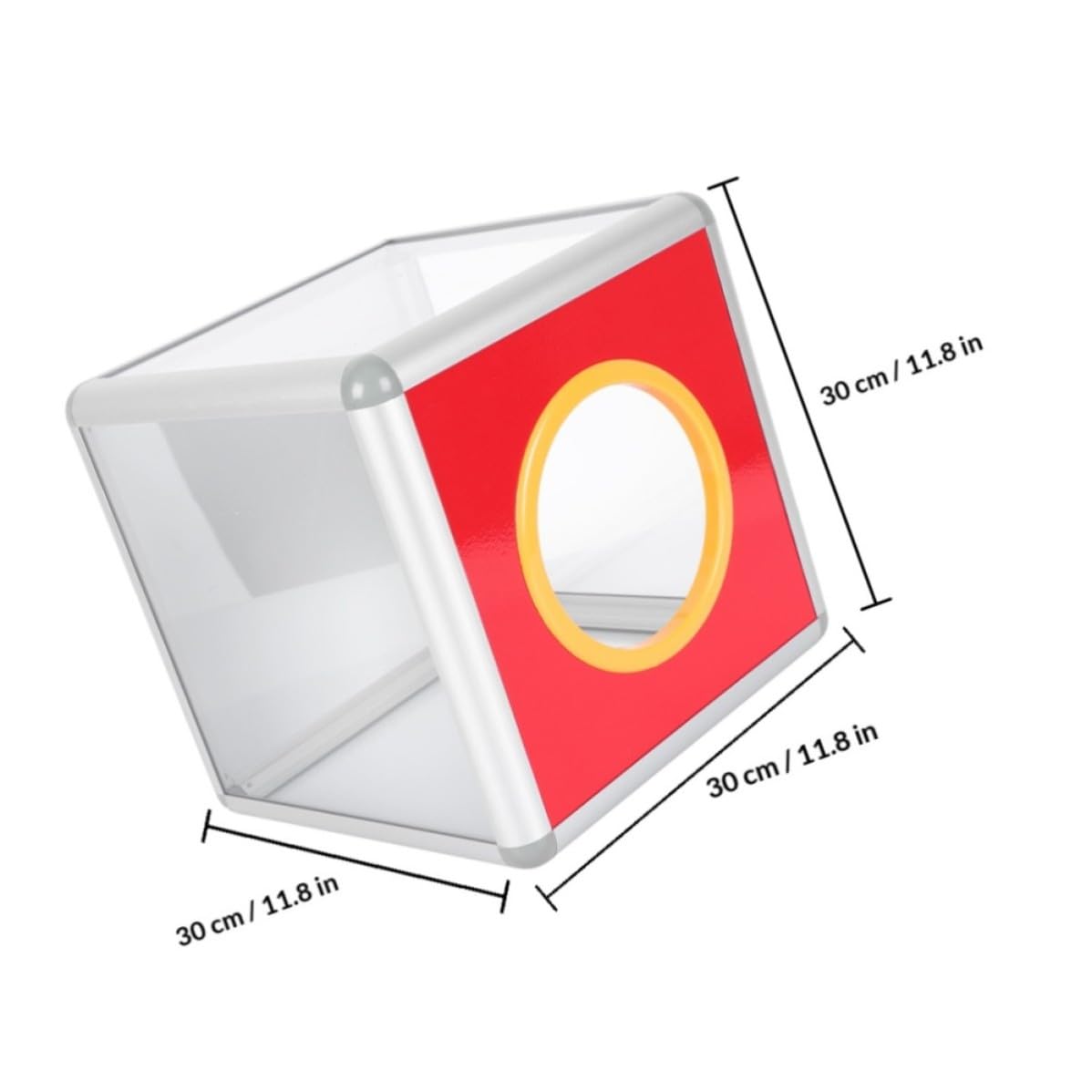 Healvian Caja De Donaciones De Aleación De Aluminio Para Sorteos Y Eventos Particulares Accesorio De Juego