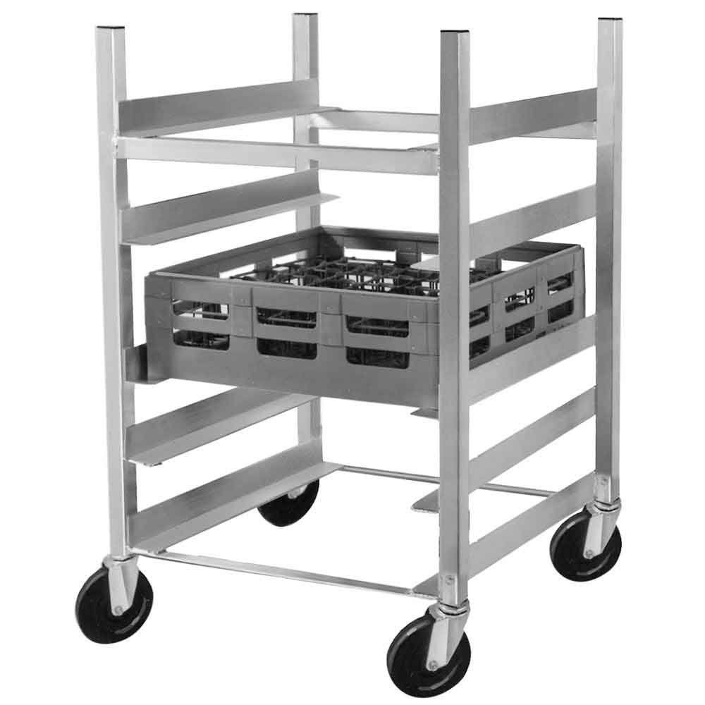 Utility Glass Rack Cart by Channel Manufacturing – Aluminum, Model GRR-63