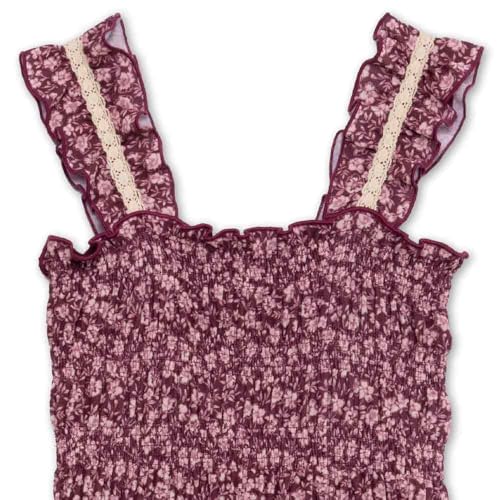 Speechless Girls' Sleeveless Floral Maxi Dress3