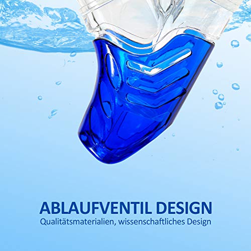 Schwimmschnorchel Trockenschnorchel für Erwachsene Unisex