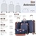 Cosbarn Luggage Sets 5 Piece Suitcases with Wheels, Suitcase Set ABS Hard Case Luggage with TSA Lock Spinner Wheels Durable Travel Luggage