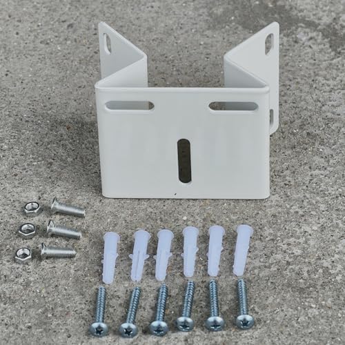 La Mejor Lista de Esquinas rectas disponible en línea. 48 Soporte de pared exterior para montaje en esquina de metal, ángulo recto, adaptador de soporte para cámara de vigilancia CCTV