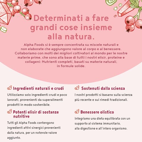 Magnesium Complex | Magnesio In Polvere Con 6 Composti Biodisponibili | Integratore Magnesio Vegano | Per Il Supporto Di Muscoli, Nervi E Un Bilanciamento Elettrolitico | Alpha Foods - 6