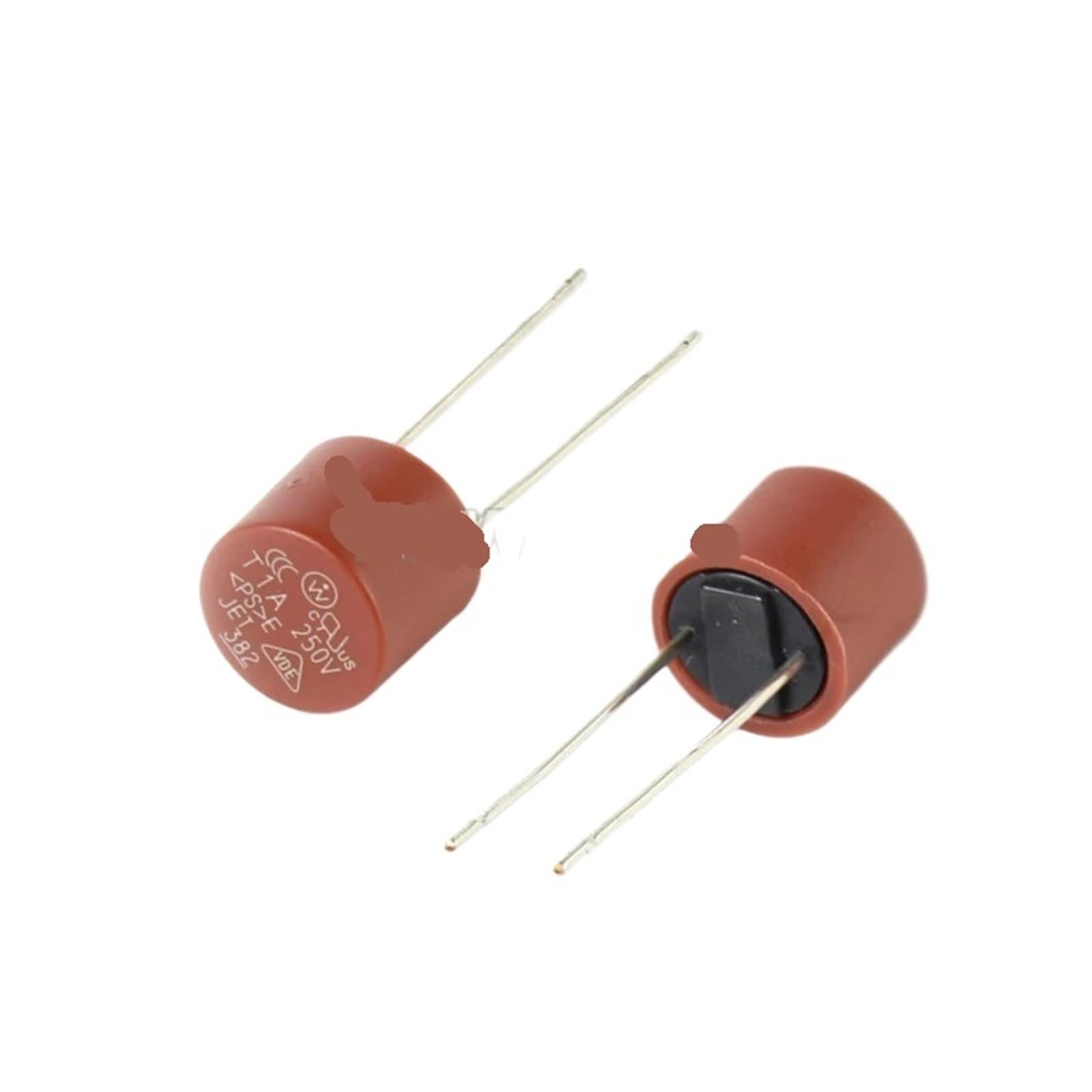 Fusibile rotondo a rottura lenta TR5 T0,5A T0,8A T1A T1,6A T2A T2,5A T3,15A T5A T6,3A T8A T10A 250V 382 Scheda di alimentazione TV LCD in plastica(T500MA,20pieces)