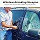 Uadme Tragbare Peitsche, 16,7 Zoll Motorrad Peitsche Get Back, Leichte Mehrzweck Fahrrad Peitsche Window Breaker mit ABS Griff, und Edelstahlseil, Herren Geschenk