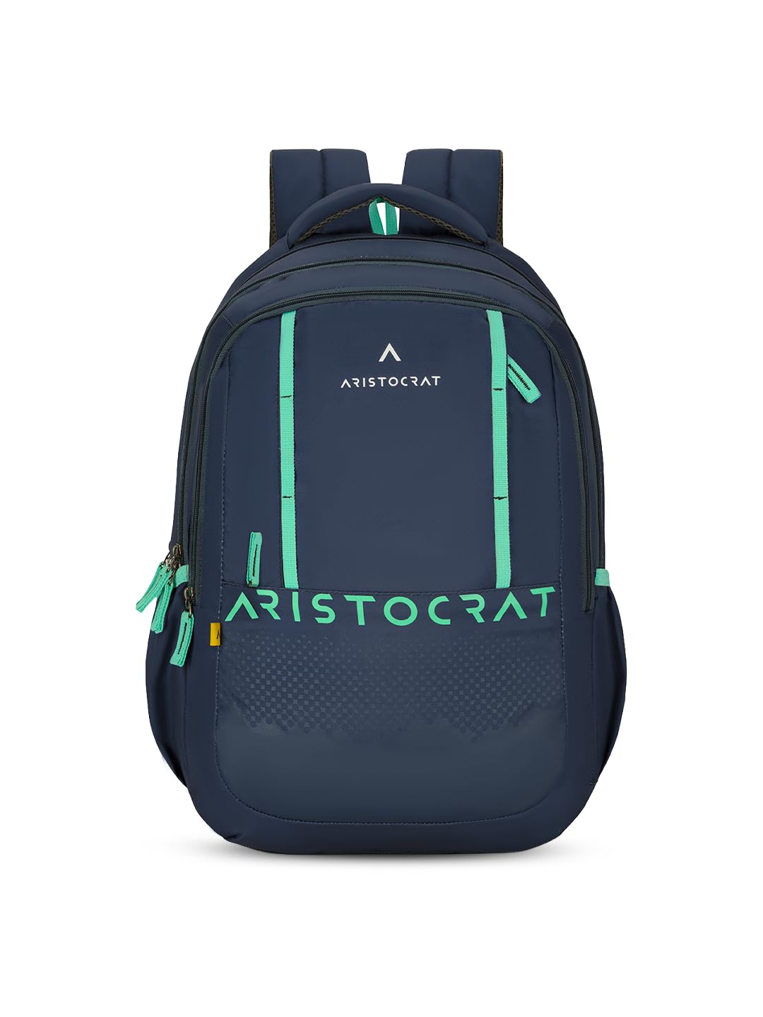 aristocrat Grid 15.6" Compatible Laptop Backpack 32L | 3 Compartments with Quick-Access Front Pocket | Tablet Sleeve, Rain Cover & Bottle Holders | Office & Casual Backpack for Men & Women (Grey)-picture-21