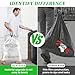 ALLCLEANbags Trash Bags 15 Gallon Tall Kitchen Drawstring Garbage Bags,Fit 13-15 Gal Bins,Extra Strong&Leak-Proof,Unscented&Recyclable Trash Can Liners for Home Office Industrial Bathroom Garden Lawn