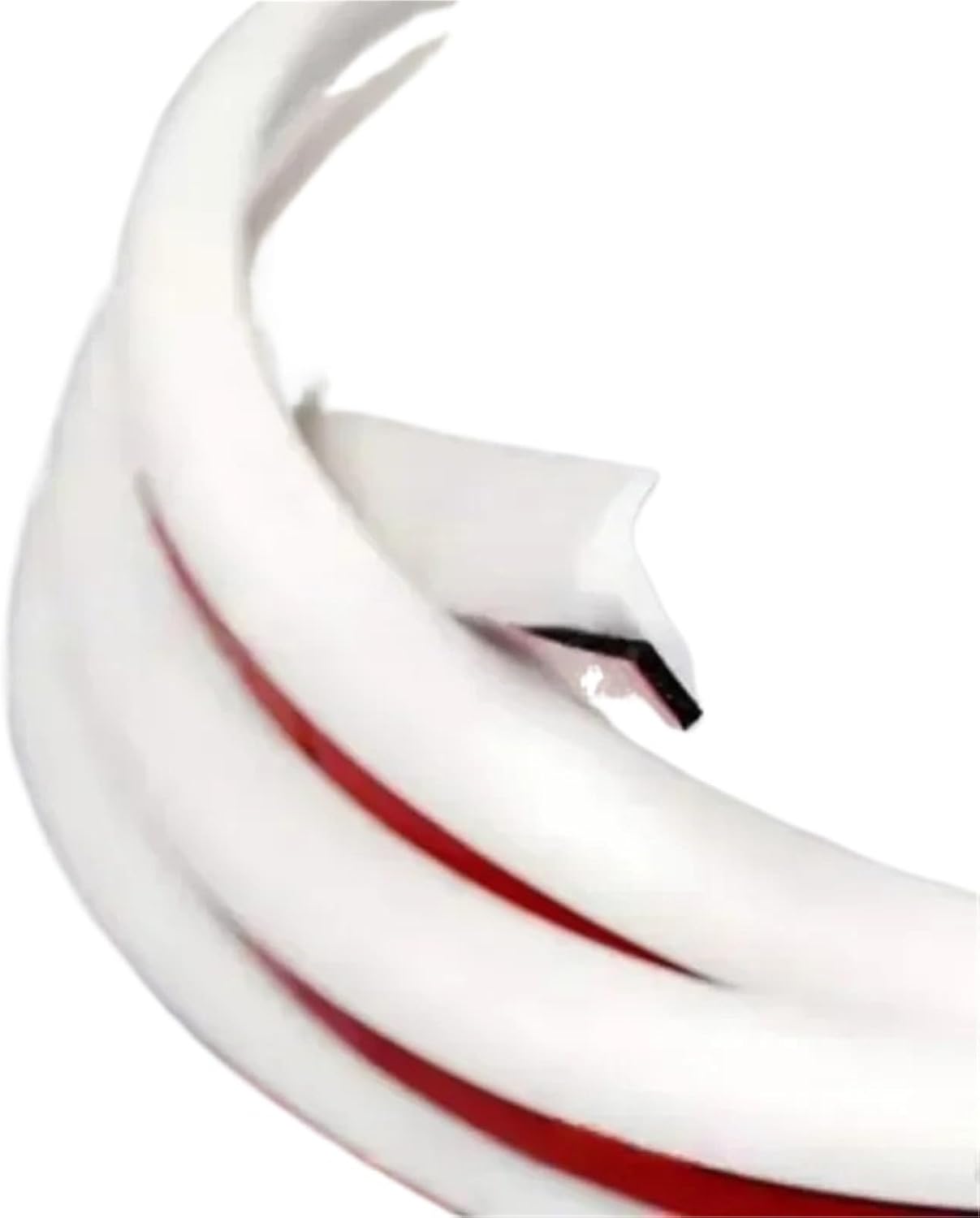 5m Car Rubber Sealing Strip T-shape Small Slanted Auto Seal Weatherstrip Car Bumper Fender Flare Arch Trim Sealants(Black 5m)