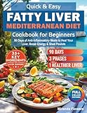Quick & Easy Fatty Liver Mediterranean Diet Cookbook for Beginners: 90 Days of Anti-Inflammatory Meals to Heal Your Liver, Boost Energy & Shed Pounds
