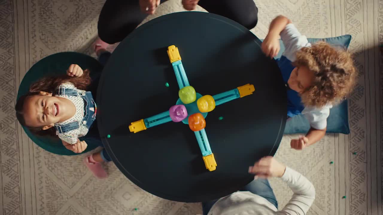Hippo Flipp Kompakt - Jeu De Marbres Compact à Emporter Partout Pour Enfants Dès 4 Ans