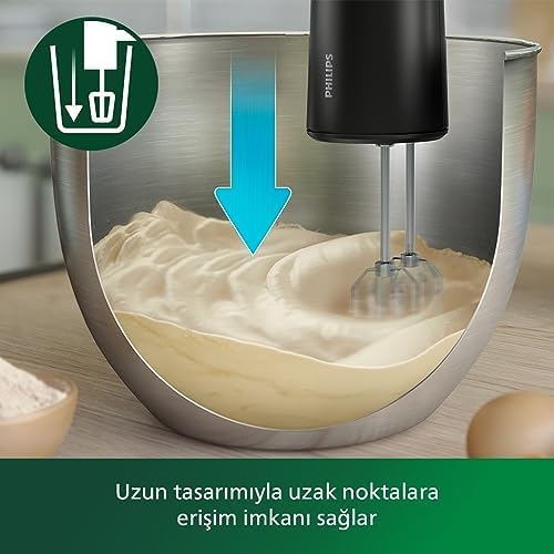 Philips 5000 Serisi Güçlü El Mikser Seti 500W, El Blender Aparatı, Doğrayıcı Aparatı, Ölçekli Akıllı Saklama Kabı, 5 Hız Ayarı ve Turbo, HR3781/20 - Görsel 6