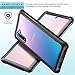 FITFORT Samsung Galaxy Note 10 Case Full Body Rugged Heavy Duty Clear Bumper Case with Screen Protector, Shock Drop Proof Protective Case Compatible with Galaxy Note 10 (2019)