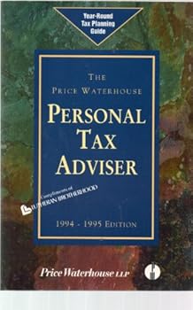 Paperback The Price Waterhouse Personal Tax Advisor (1994-1995) Book