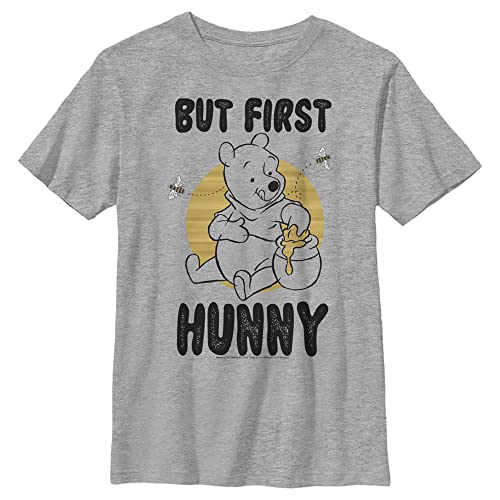 T-shirt Winnie l'Ourson Disney pour garçon en gris athlétique taille M