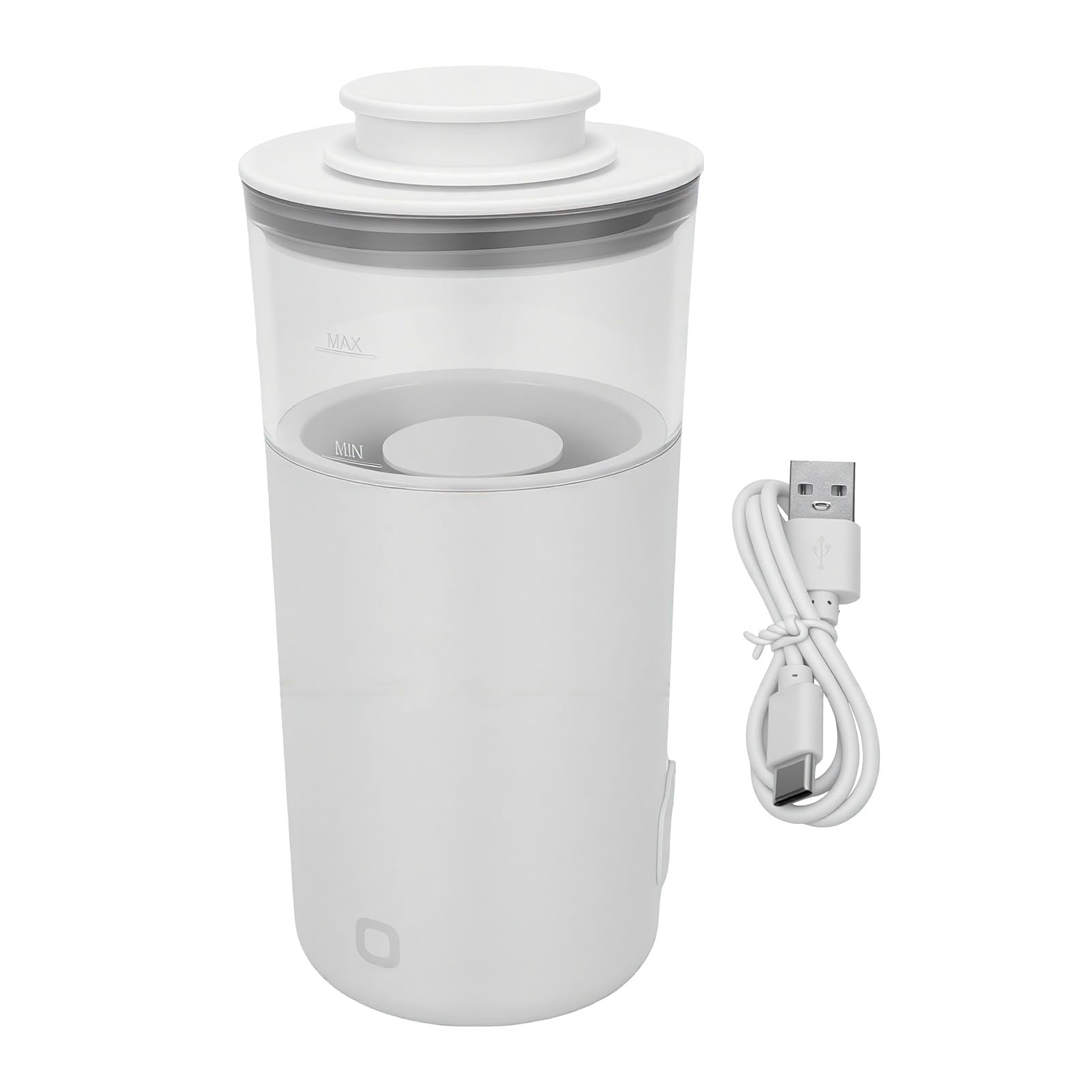 Luocute Tazza per Collutorio Elettrico, con Display della Batteria | Coppa per igiene orale portatile per elettrolisi delicata, senza sale, per viaggi e uso domestico