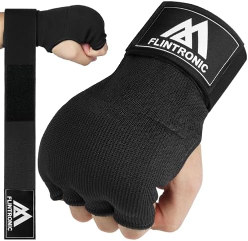 flintronic Gel Vendas de Boxeo, Guantes Interiores Boxeo, 95cm El...
