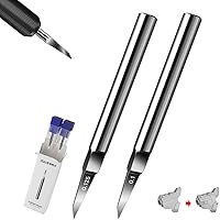 Vista 13 de stedi Cincel de Modelado, Hojas de acero de tungsteno de 0.1mm, para Modelismo, Modelo de Escala RG, Kit de Modelo Gundam, para Línea de Marcado