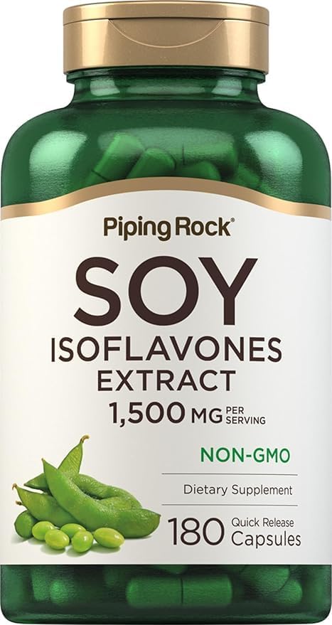 Soy Isoflavones Extract Capsules – Plant-Based Phyto Nutrient ...