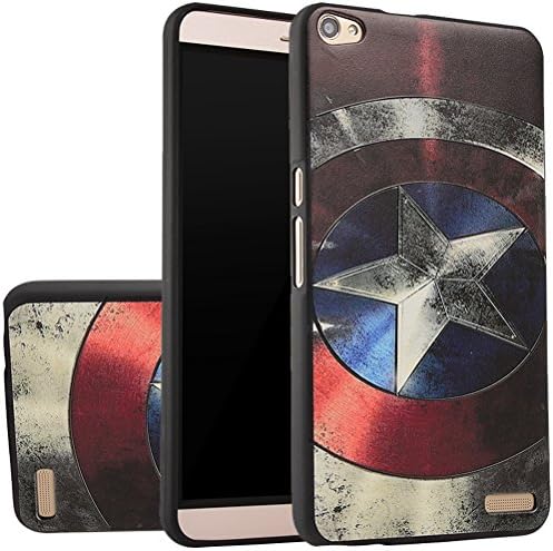 MOONCASE Huawei Honor X2 Case, [Captain] 3D Embossed Painting Series Protective Case Cover for Huawei Mediapad Honor X2 7.0" Anti-Slip Soft TPU Gel Case