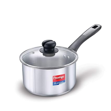 Prestige SS Platina Popular Sauce Pan, 180 mm