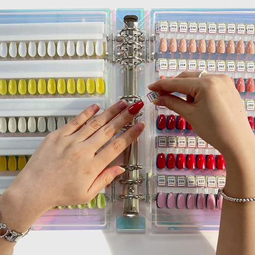 Sélection précise des couleurs via le plateau multicolore d'ongles - 2