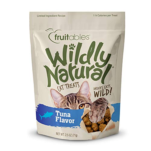 Fruitables Wildly Natural Cat Treats, Tuna Flavor, 2.5 oz